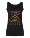 Beyond Unhinged — Tactical Pup Women's Softstyle Tank Top