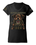 Beyond Unhinged — Tactical Pup Women's V-Neck Tee