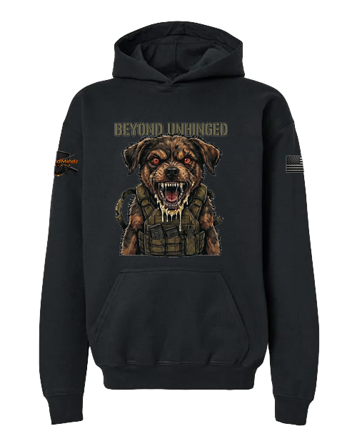 Beyond Unhinged V2 — Rabid Pup Youth Hoodie