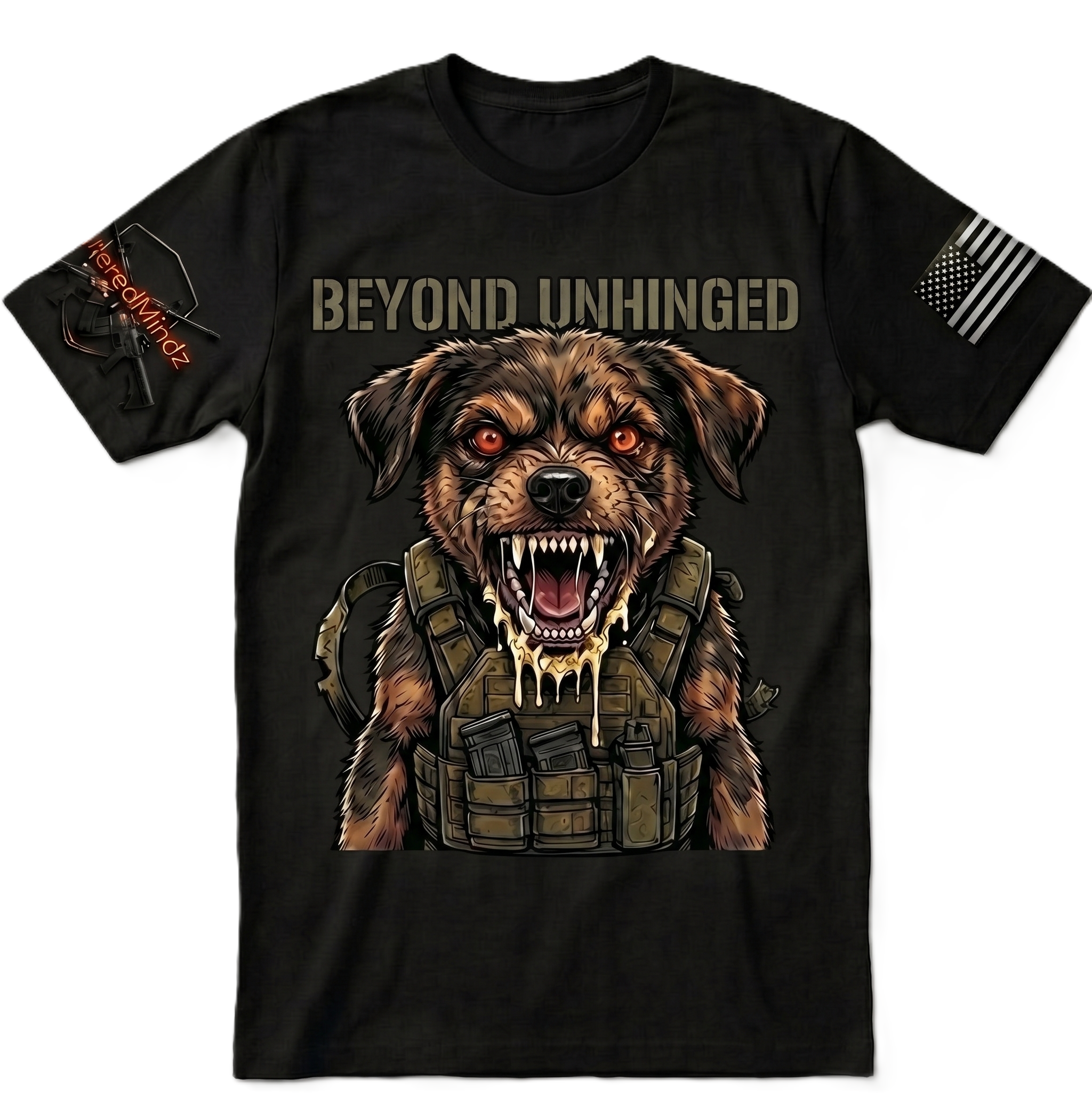 Beyond Unhinged V2 — Tactical Pup Graphic Tee
