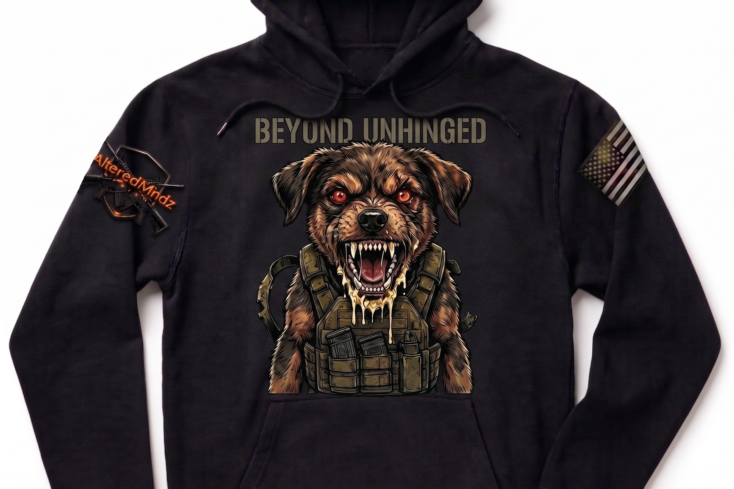 Beyond Unhinged V2 — Tactical Pup Hoodie