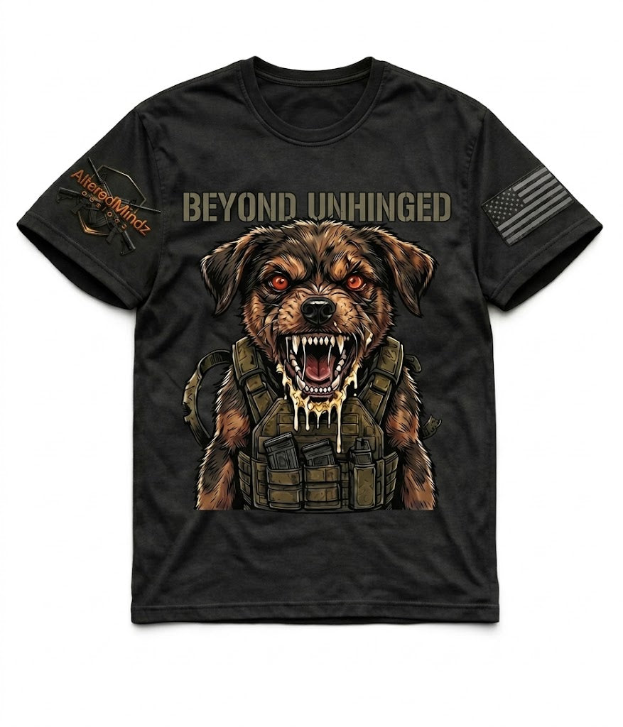 Beyond Unhinged V2 — Tactical Pup Youth Graphic Tee