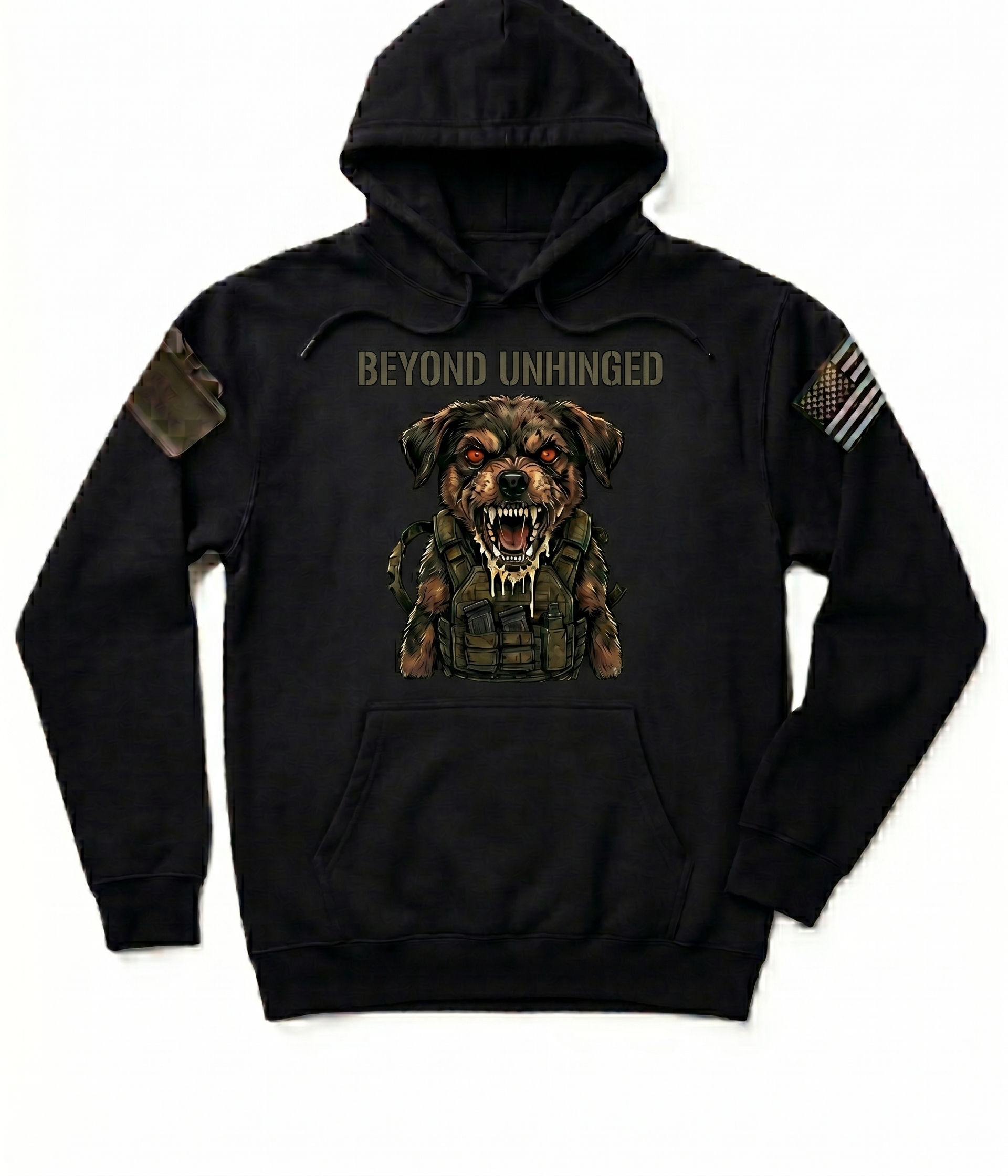 Beyond Unhinged — Tactical Pup Hoodie