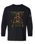 Beyond Unhinged (Safe for School) — Tactical Pup Youth Long Sleeve Tee