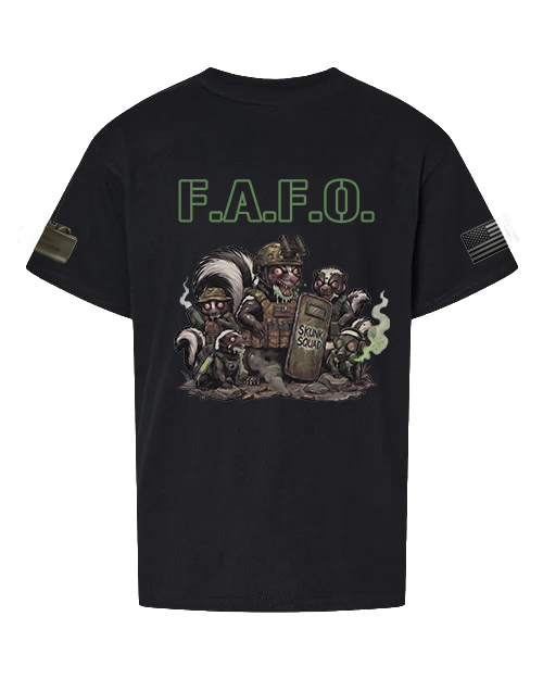 F.A.F.O. Tactical Skunk Squad Youth Graphic Tee