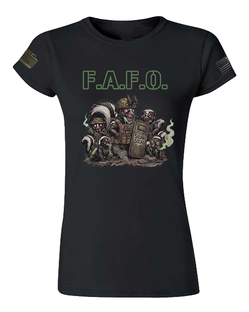 F.A.F.O. Tactical Skunk Squad Women's Graphic Tee