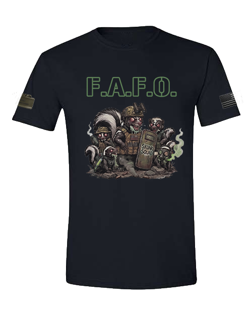 F.A.F.O. Tactical Skunk Squad Unisex Graphic Tee V2