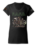 F.A.F.O. Tactical Skunk Squad Women's V-Neck Tee V2