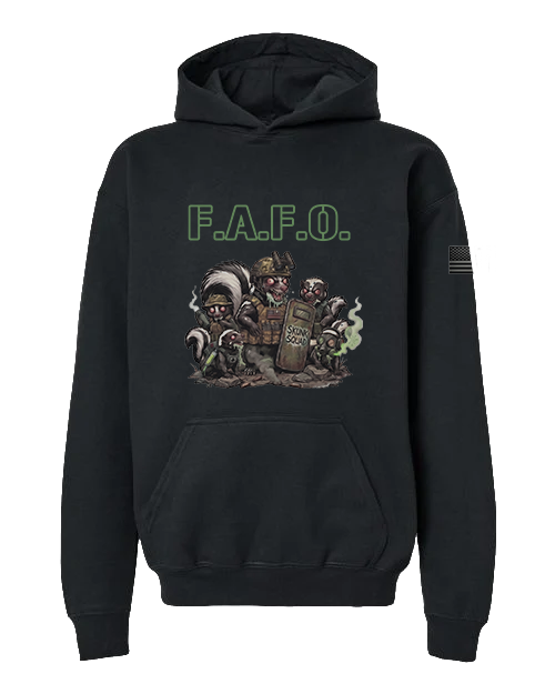 F.A.F.O. Tactical Skunk Squad Youth Hoodie (Safe for School)