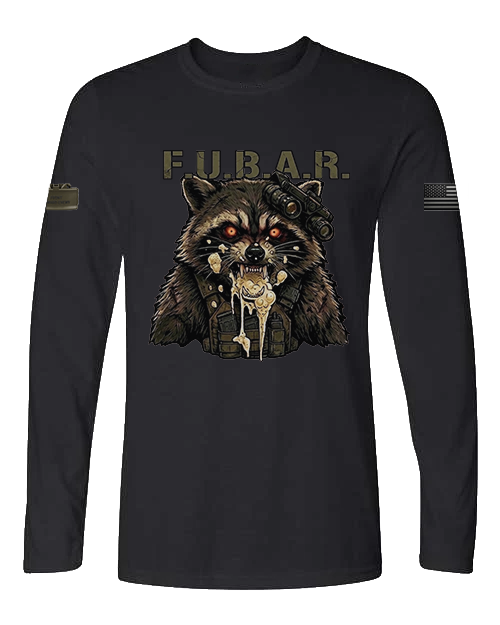 F.U.B.A.R. — Tactical Raccoon Long Sleeve Tee