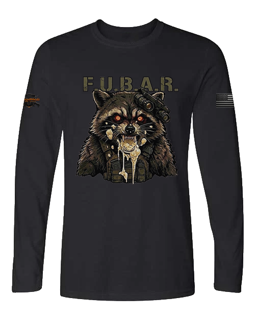 F.U.B.A.R. V2 — Tactical Raccoon Long Sleeve Tee