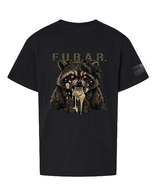 F.U.B.A.R. (Safe for School) — Rabid Raccoon Youth Graphic Tee