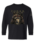 F.U.B.A.R. (Safe for School) — Rabid Raccoon Youth Long Sleeve Tee