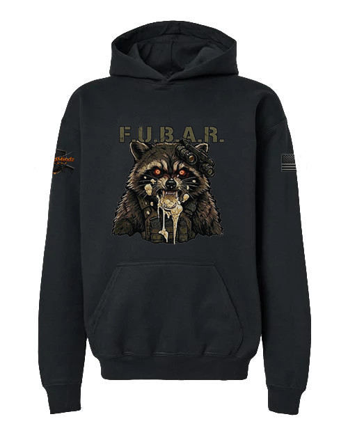 F.U.B.A.R. V2 — Rabid Raccoon Youth Hoodie