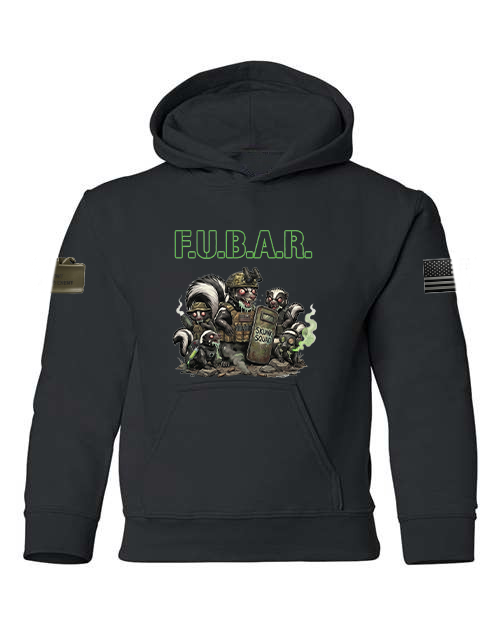 F.U.B.A.R. Tactical Skunk Squad Youth Hoodie