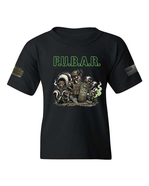 F.U.B.A.R. Tactical Skunk Squad Youth Graphic Tee
