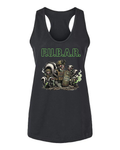 F.U.B.A.R. Tactical Skunk Squad Women's CVC Racerback Tank Top