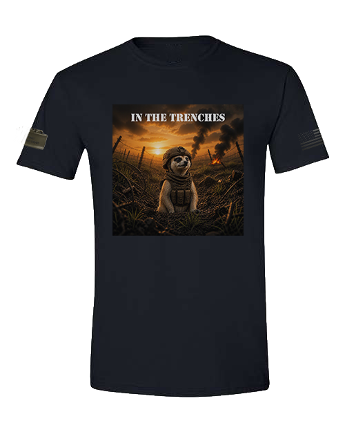In The Trenches — Tactical Meerkat OG Graphic Tee