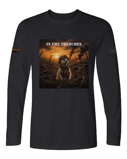 In The Trenches — Tactical Meerkat V2 Long Sleeve Tee