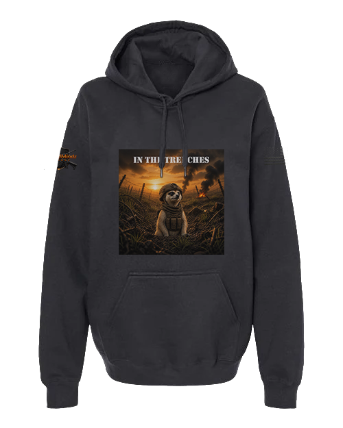 In The Trenches — Tactical Meerkat V2 Hoodie