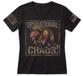 Operational Chaos — Tactical Armadillo Women's V-Neck Tee