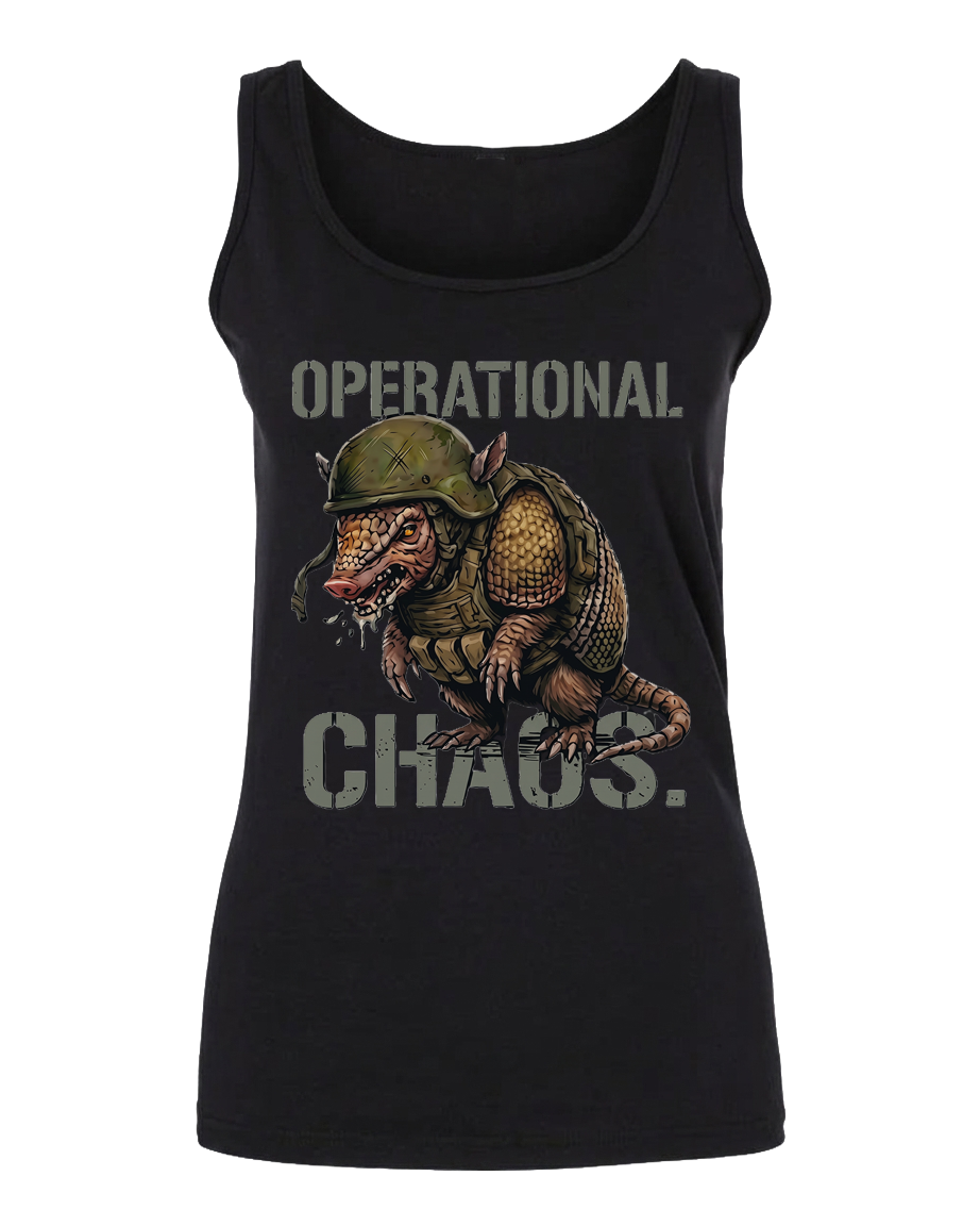 Operational Chaos — Tactical Armadillo Women's Softstyle Tank Top