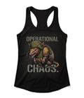 Operational Chaos — Tactical Armadillo Women's CVC Racerback Tank Top