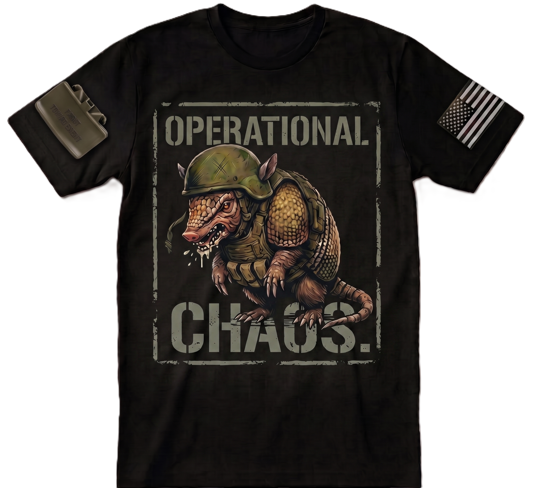 Operational Chaos — Tactical Armadillo Graphic Tee