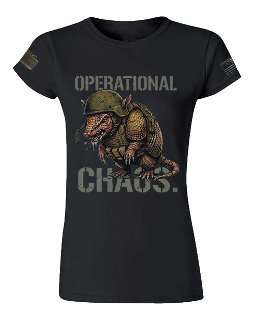 Operational Chaos — Tactical Armadillo Women's Graphic Tee