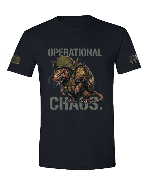 Operational Chaos — Tactical Armadillo Graphic Tee