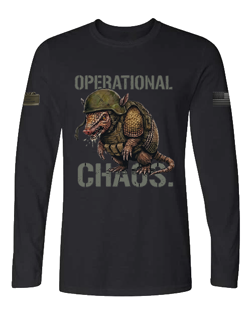 Operational Chaos — Tactical Armadillo Long Sleeve Tee