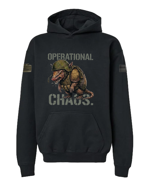 Operational Chaos — Tactical Armadillo Youth Hoodie