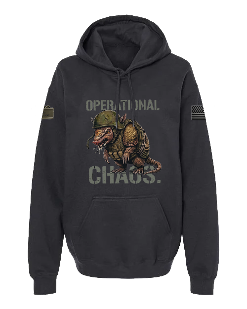 Operational Chaos — Tactical Armadillo Hoodie