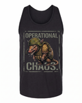 Operational Chaos — Tactical Armadillo Unisex Tank Top