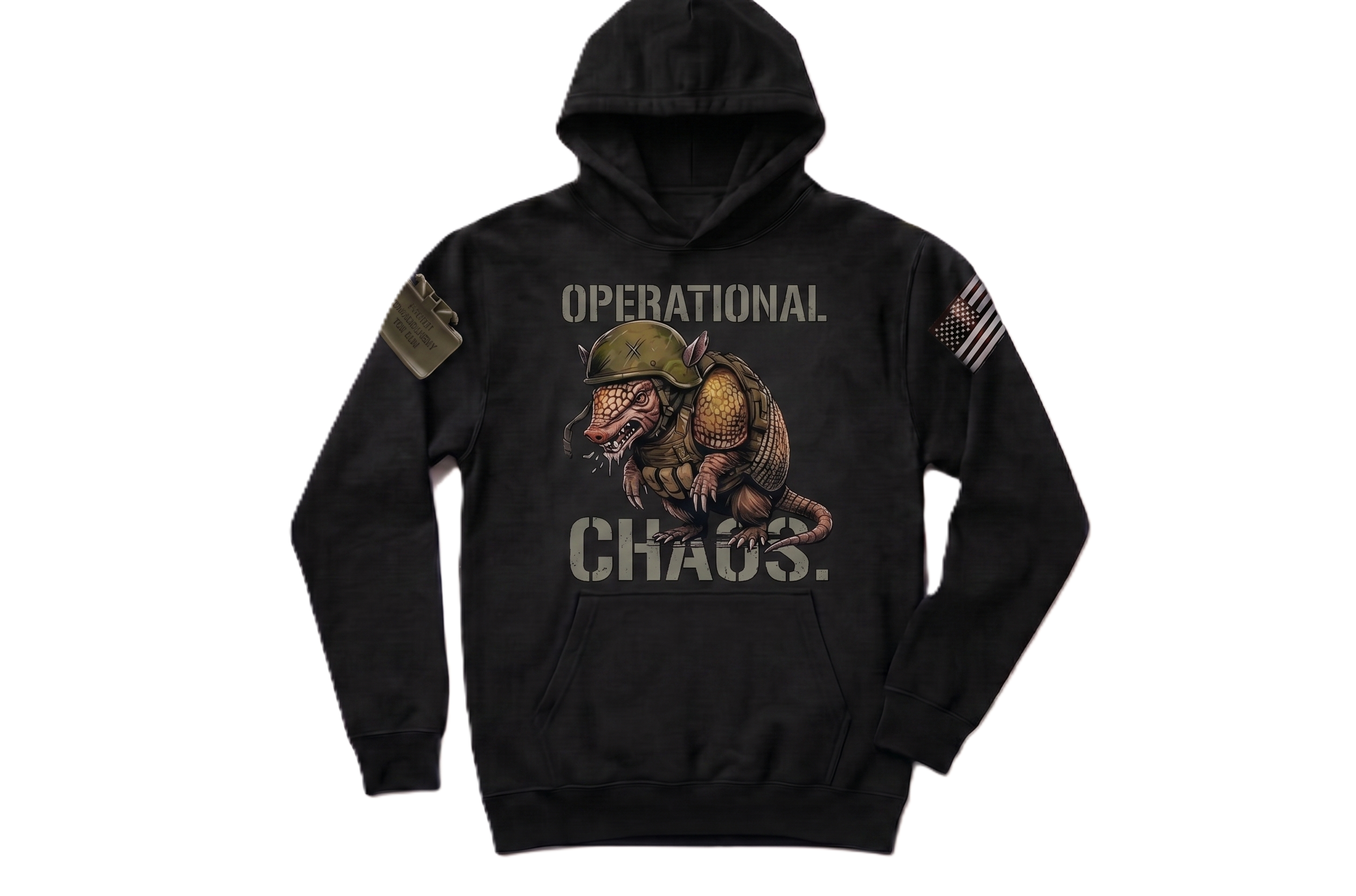 Operational Chaos — Tactical Armadillo Youth Hoodie