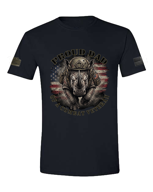 Proud Dad of a Combat Veteran OG — Graphic Tee