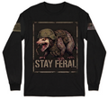 Stay Feral — Tactical Opossum Long Sleeve Tee