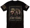 Stay Feral — Tactical Opossum Graphic Tee