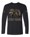 Stay Feral — Tactical Opossum Long Sleeve Tee