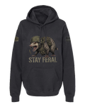 Stay Feral — Tactical Opossum Hoodie