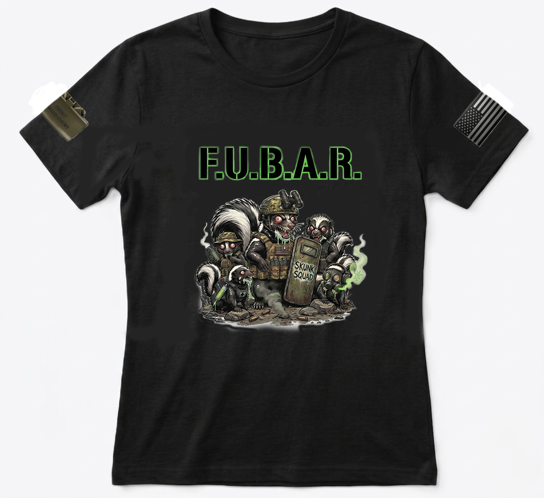 F.U.B.A.R. Tactical Skunk Squad Women's Graphic Tee