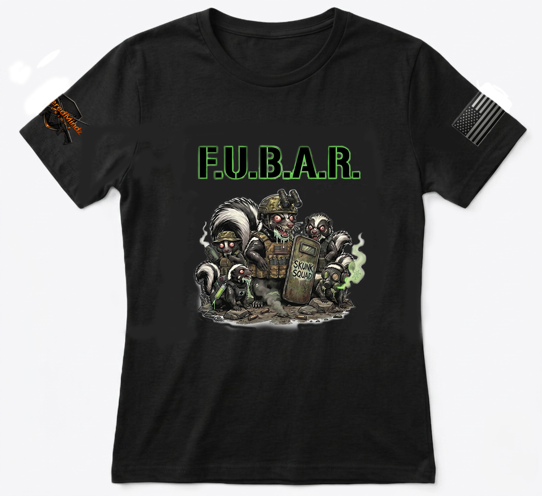 F.U.B.A.R. Tactical Skunk Squad Women's Graphic Tee V2